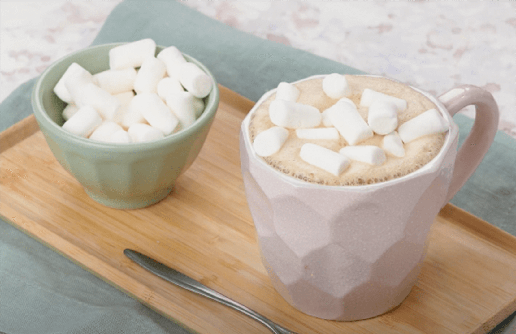 Prepara un delicioso white chocolate latte
