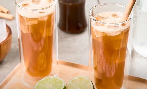 Prepara una deliciosa soda de café-